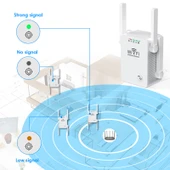 U8 300Mbps Kablosuz WiFi Tekrarlayıcı Genişletici Router WiFi Sinyal Güçlendirici ABD Prizli - 6