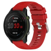 Garmin Active 18mm Kırmızı Silikon Saat Kayışı - 1