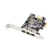 ST23 PCI Express 3 Port Firewire 1394B ve 1394A PCIe 1.1 x1 Kart - 3