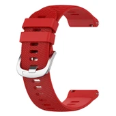 Garmin Active 18mm Kırmızı Silikon Saat Kayışı - 2