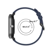 Samsung Galaxy Watch Active 2 44mm Siyah Silikon Saat Kayışı 20mm - 5