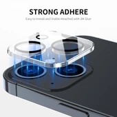 iPhone 13 Arka Kamera Lens Temperli Cam Koruyucu 2li ENKAY Hat-Prince 9H - 4