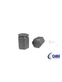 BIJON KAPAGI (METALIK GRI) 17X32mm ASTRA F G H CORSA B C D VECTRA A BZAFIRA BOMEGA B (5 ADET) - 1
