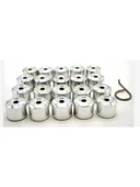 BIJON KAPAK TAKIMI FULL KROM 20 PARCA - 1
