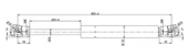 BAGAJ AMORTISORU ASTRA F CLASSIC SW 9198 (2 ADET) - 1