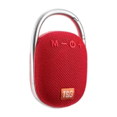 TG321 TWS Taşınabilir Kablosuz Mini Hoparlör Kırmızı LED Işıklı - 1