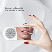 Z7 Dijital Bluetooth 50 Çok Fonksiyonlu Ayna Alarm Saati FM Radyo Siyah - 6