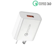 CA 25 QC3 0 Hızlı USB Şarj Cihazı 3A Beyaz AU Fiş - 2
