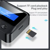 C39S Bluetooth 50 Alıcı Verici RCA Hoparlörden 35mm Kablosuz Ses Adaptörü - 5
