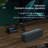 C39S Bluetooth 50 Alıcı Verici RCA Hoparlörden 35mm Kablosuz Ses Adaptörü - 7
