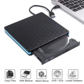Evrensel Tip-C USB 30 Harici DVD CD VCD Yazıcı RW SVCD Sürücü - 3
