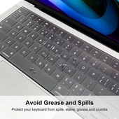 ENKAY Ultra İnce Yumuşak TPU Klavye Koruyucu Film MacBook Air 13.6 2022 2024 A2681 M2 A3113 M3 EU Versiyonu - 3