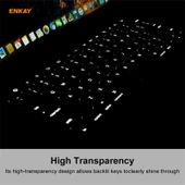 ENKAY Yumuşak TPU Klavye Koruyucu Film MacBook Pro 16 inç A2141 ve Pro 13.3 inç A2289 A2251 A2338 2020 EU Versiyonu - 4