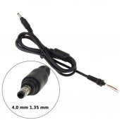 4.0 mm 1.35 mm asus notebook adaptör tamir kablosu - 1