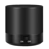 Mini Taşınabilir Kablosuz Bluetooth Subwoofer Hoparlör Siyah - 1
