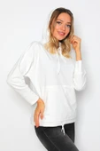 Kanguru Cepli Kapüşonlu Sweatshirt - 1