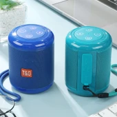 T G TG519 TWS HiFi Taşınabilir Bluetooth Hoparlör Subwoofer Kablosuz Dış Mekan Koyu Yeşil - 7