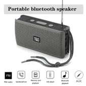 T G TG282 Taşınabilir Bluetooth Hoparlör Mavi Fenerli TF Kart FM 35mm AUX U Disk Eller Serbest - 3