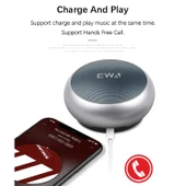 EWA A110 IPX5 Suya Dayanıklı Taşınabilir Mini Metal Kablosuz Bluetooth Hoparlör Altın - 11