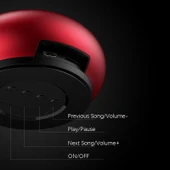 EWA A110 IPX5 Suya Dayanıklı Taşınabilir Mini Metal Kablosuz Bluetooth Hoparlör Altın - 5