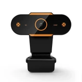 312 1080P HD USB 2.0 Masaüstü Kamera Webcam Mikrofonlu Kablo Uzunluğu 1.3m Model Regular - 1