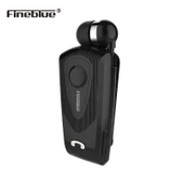 Fineblue F930 CSR4.1 Siyah Geri Çekilebilir Kablolu Bluetooth Kulaklık - 1