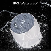 EWA A150 Taşınabilir Mini Bluetooth Hoparlör Siyah Gri Metal Subwoofer - 5