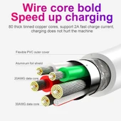 Apple Uyumlu 2si1 Arada 1 Metre USB 8 Pin Veri Kablosu ve 30W QC 3.0 4 USB Portlu Hızlı Seyahat Şarj Cihazı Beyaz - 8