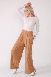 Bol Kesim Kaşkorse Pantolon - 2