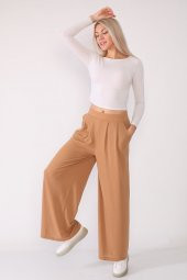 Bol Kesim Kaşkorse Pantolon - 3