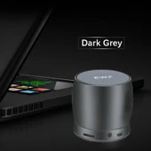 EWA A150 Taşınabilir Mini Bluetooth Hoparlör Siyah Gri Metal Subwoofer - 2