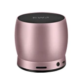 EWA A150 Taşınabilir Mini Bluetooth Hoparlör Rose Gold Metal Subwoofer - 1