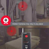 CC308 Tam Frekans Kamera Lazer Dedektörü Mini Kablosuz Kamera Sinyal GSM Cihaz Bulucu - 8
