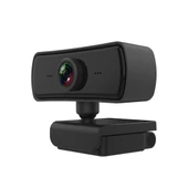 C3 Model 400W Piksel 2K Çözünürlüklü Otomatik Netleme HD 1080P Webcam Mikrofonlu USB Sürücüsüz 360 Derece Döner - 1