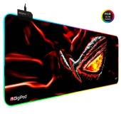 Digipod RGB Gaming Mousepad RGB Oyuncu MousePad 70x30 XL RGB Oyuncu Mousepad Kaymaz Taban 4mm thumbnail 1