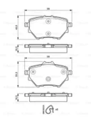ARKA FREN BALATASI 2008 II-3008-308 II-508 II-PARTNER-RIFTER-BERLINGO-C4 PICASSO II-COMBO-GRANDLAND - 1