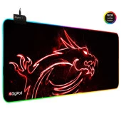 Digipod RGB Gaming Mousepad RGB Oyuncu MousePad 70x30 XL RGB Oyuncu Mousepad Kaymaz Taban 4mm - 1