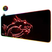 Digipod RGB Gaming Mousepad RGB Oyuncu MousePad 70x30 XL RGB Oyuncu Mousepad Kaymaz Taban 4mm - 3