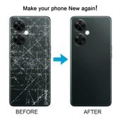 OnePlus Nord CE 3 Lite Siyah Orijinal Arka Kapak ve Kamera Lens Kapağı - 6