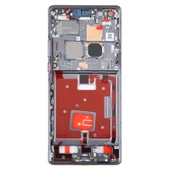 Huawei Mate 40 Pro Ön Gövde LCD Çerçeve Siyah - 2