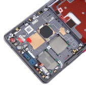 Huawei Mate 40 Pro Ön Gövde LCD Çerçeve Siyah - 4