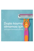 Gillette Simply Venus 3 Miami Tıraş Makinesi Gövdesi + 4 Bıçak - 6