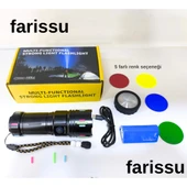 Şarjlı LED El Feneri | 100W | 12000 Lümen | 4500 mAh | Zoomlu – Type-C - 1