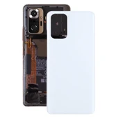 Xiaomi Redmi Note 10 Orijinal Beyaz Batarya Arka Kapak - 1