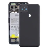 Google Pixel 5 Orijinal Siyah Arka Kapak - 1
