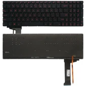 Asus GL552 Serisi Siyah Klavye US Versiyon Arkadan Aydınlatmalı - 1