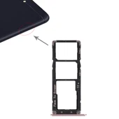 Asus Zenfone 4 Max ZC554KL Uyumlu 2 SIM Kart ve Micro SD Kart Tepsisi Rose Gold - 6