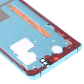 Huawei P30 Pro Ön Gövde LCD Çerçeve Bezel Plakası Yan Tuşlu Twilight - 5
