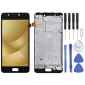 Asus Zenfone 4 Max ZC520KL Siyah Çerçeveli LCD Ekran ve Dokunmatik Panel - 1