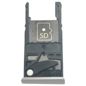 Motorola Moto X Style Uyumlu Gümüş SIM Kart ve Micro SD Kart Tepsisi - 3